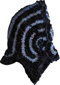 black velvet daisy hood