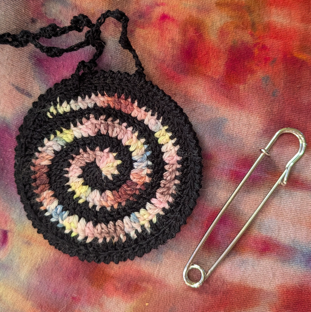soft treasure pouch: black