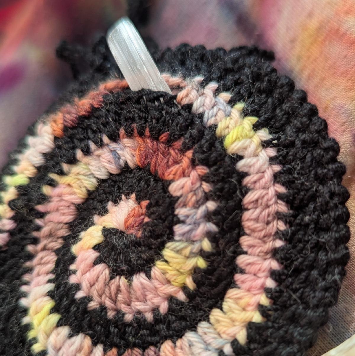 soft treasure pouch: black