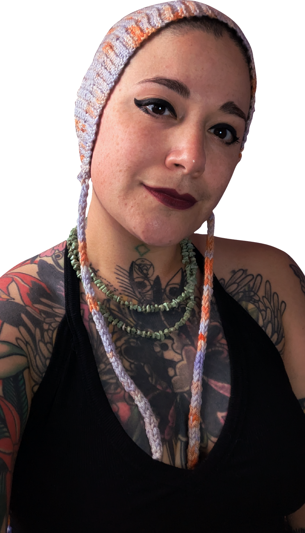 pixie dream cap: lavender dreamsicle