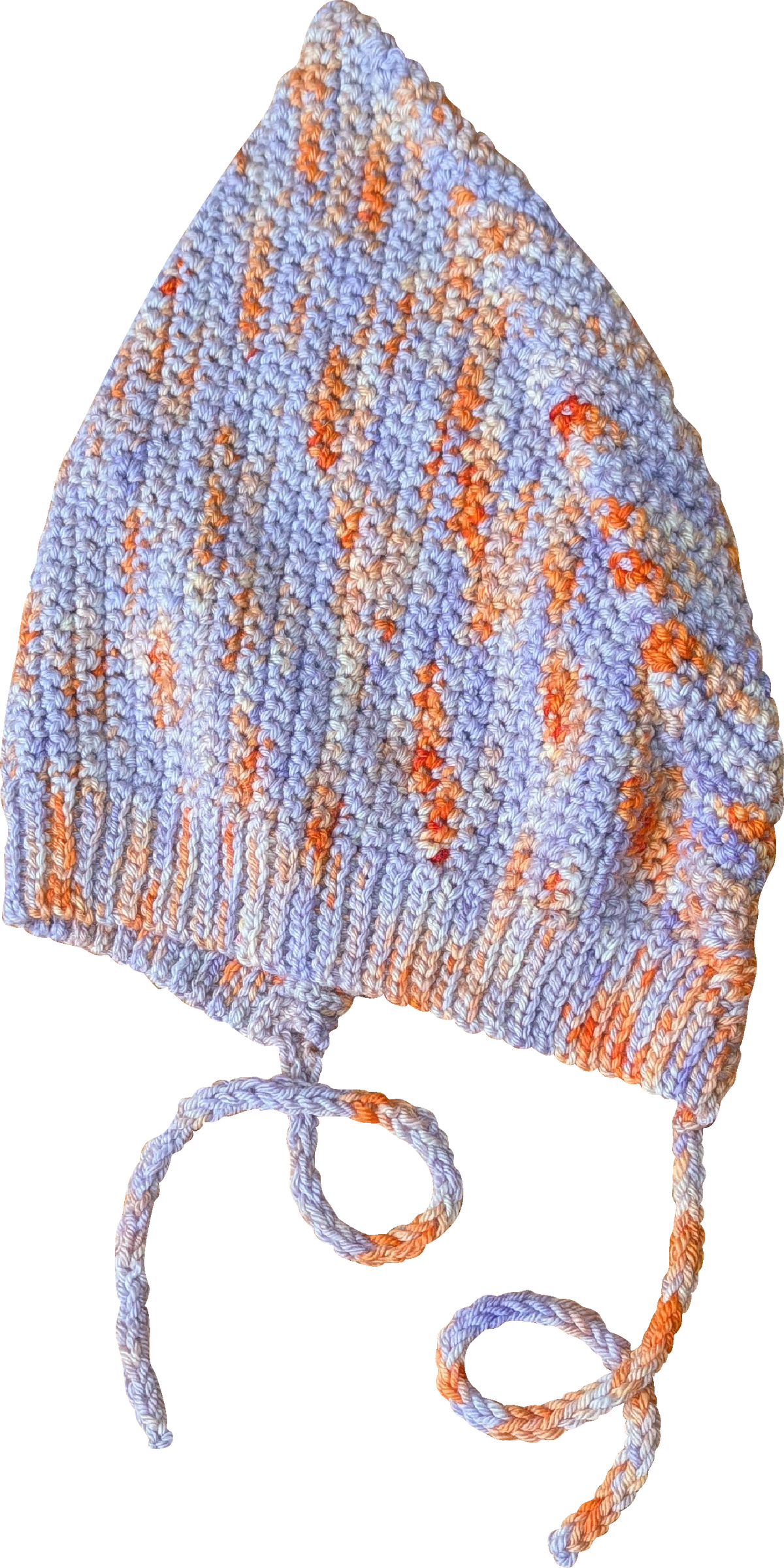 pixie dream cap: lavender dreamsicle