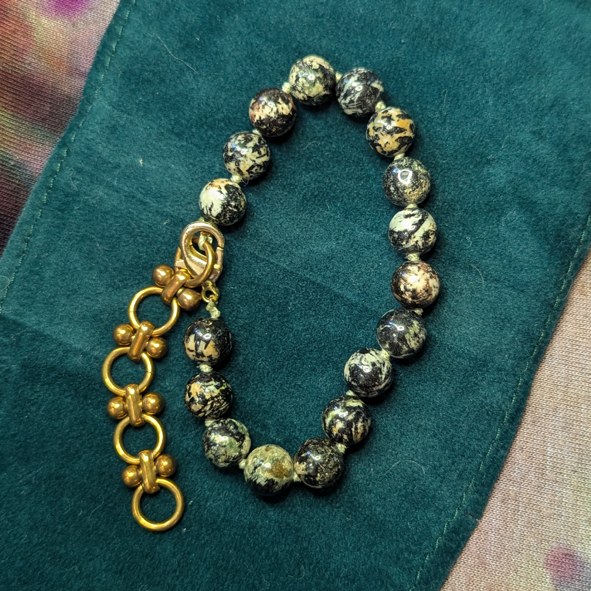 firework jasper bracelet