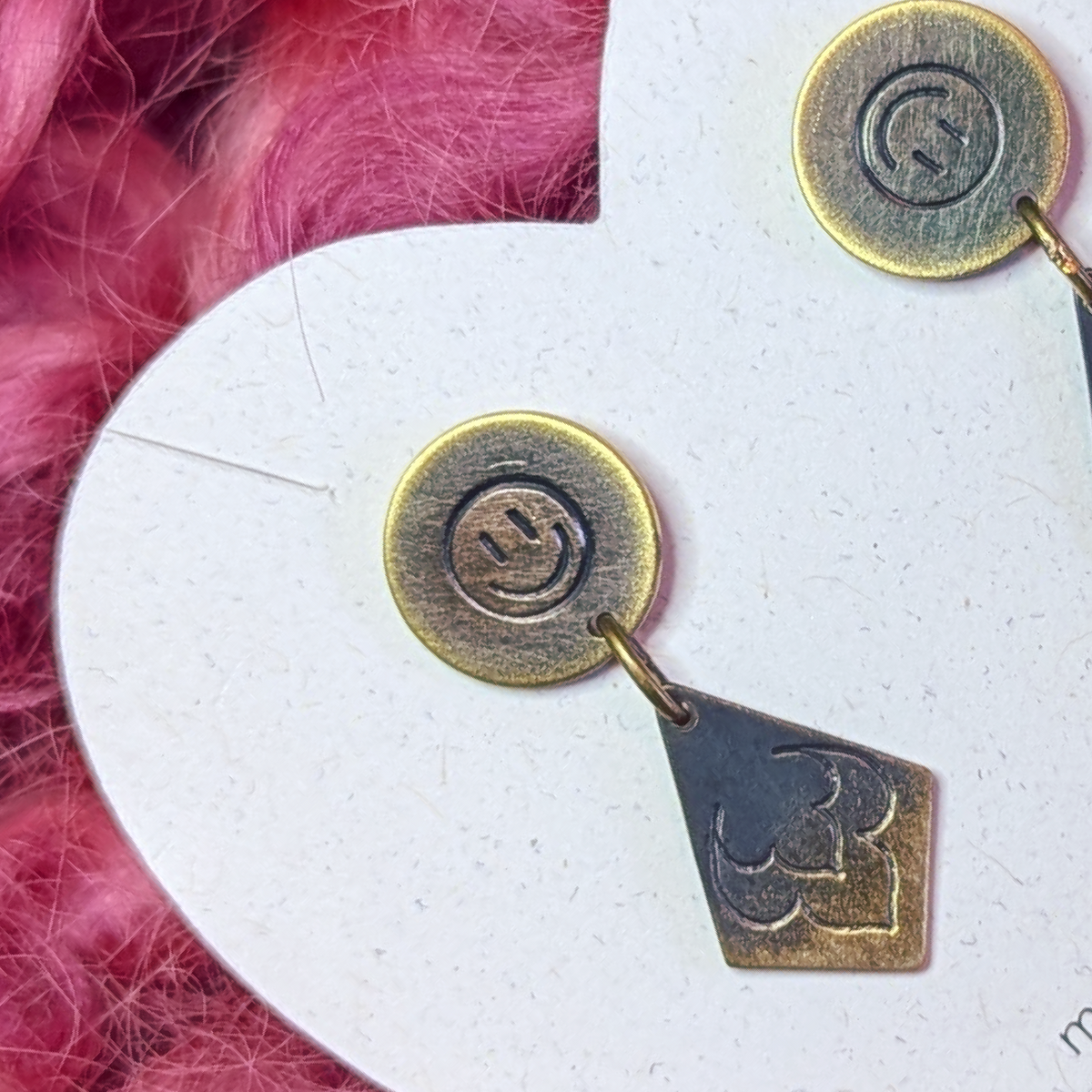 a tragedy a comedy: brass studs