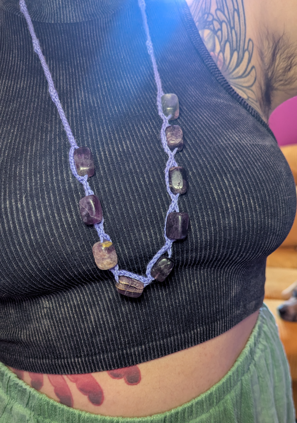 purple fluorite