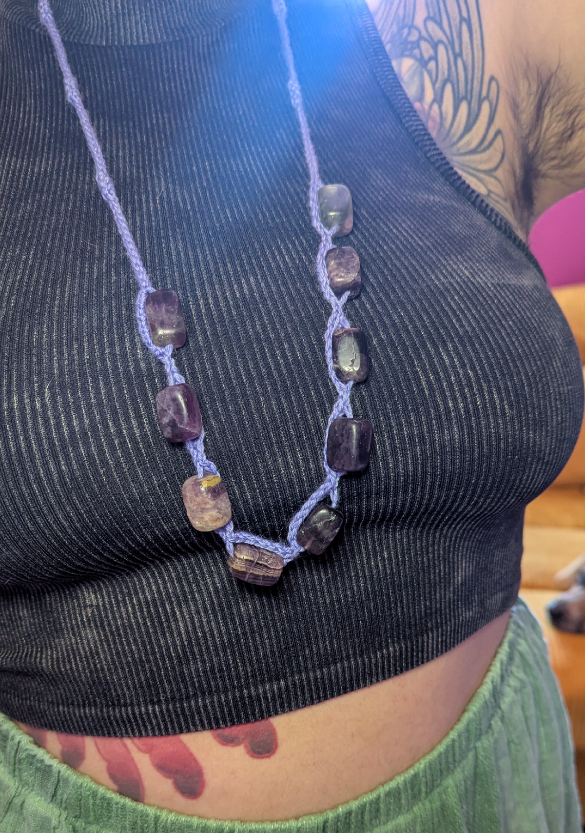 purple fluorite