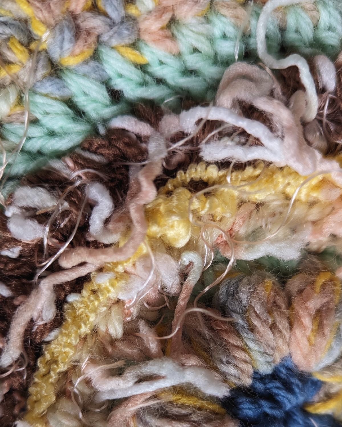 pastel daisy hood